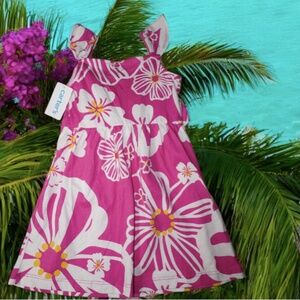 3T Girls Carter's pink tropical tank top